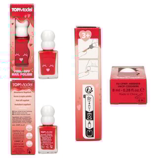 TOPModel Peel Off Nagellak Red Dreams