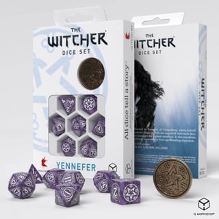 The Witcher Dice Set Lilac and Gooseberries