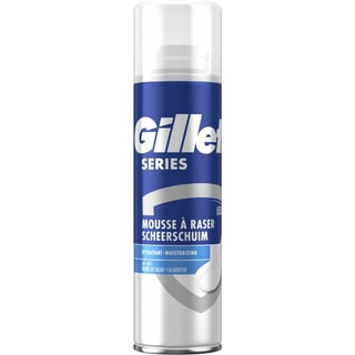 Gillette Series Verzorgende Scheerschuim Mannen - 250 Ml Verrijkte Formule Voor Een Glad Aanvoelende Huid