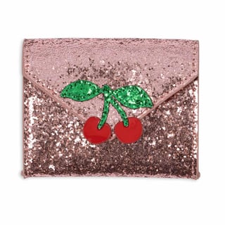 KONGES SLØJD Wallet Pink Glitter 