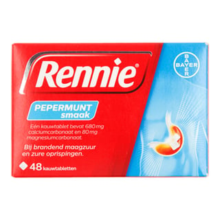 Rennie Maagtabletten Pepermunt