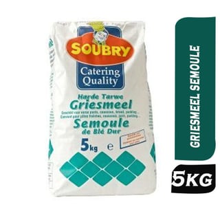 Soubry Griesmeel Semolina ( Suji) 5KG
