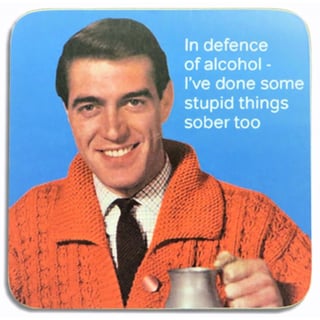 Coaster - In Defence of Alcohol