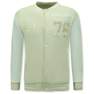 Baseball Jack Heren - Varsity Jacket - 902 - Beige