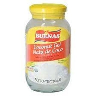 Buenas Coconut Gel Nata De Coco White 340g