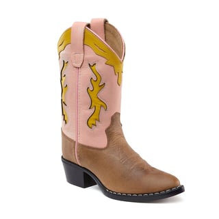 Bootstock Candy Brown Cowboyboots - Meerkleurig - 35