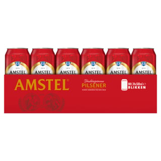 Amstel Pilsener Bier Blik 24x50cl