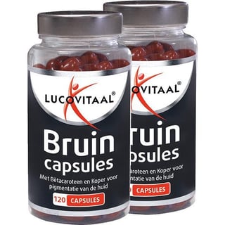 Lucovitaal - Bruin Capsules - 2 X 120 Capsules - Voedingssupplement