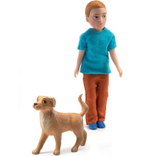 Djeco Poppenhuis Xavier en Hond
