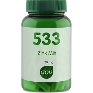 AOV 533 Zink Mix - 60 Vegacaps - Mineralen - Voedingssupplementen