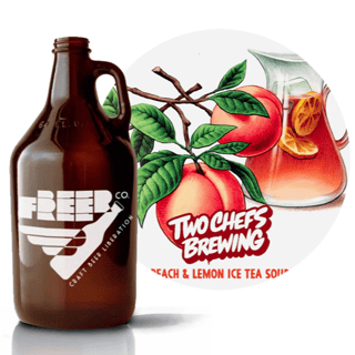 Peach & Lemon Ice Tea Sour - STEEP DREAMS