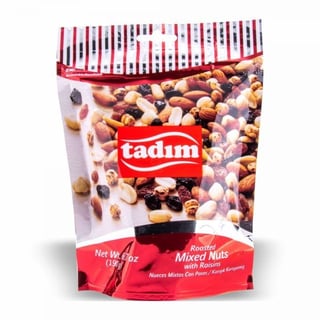 Tadim Mix Noten Met Rozijnen 190g