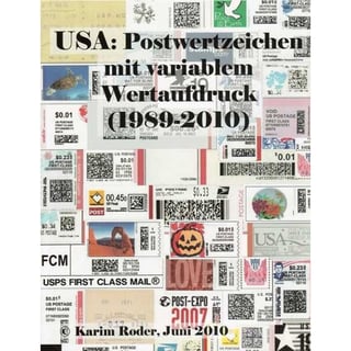 USA: Postwertzeichen Mit Variablem Wertaufdruck (1989-2010)