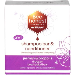 Shampoo- en Conditionerbar Jasmijn (Beschadigd Haar)