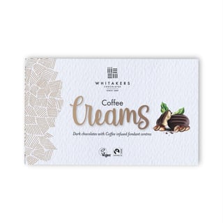 Whitakers Dark Chocolate Coffee Fondant Creams 150g