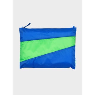SUSAN BIJL Pouch Yves & Greenscreen L + Strap