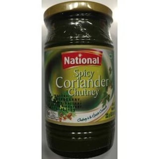 National Spicy Coriander Chutney 335Gr