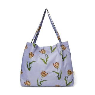 French Tulips grocery bag