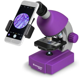 Bresser Junior Microscoop - Kleur: Paars