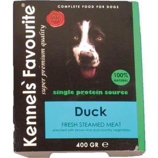 Kennels Fav. Steamed Duck 395G