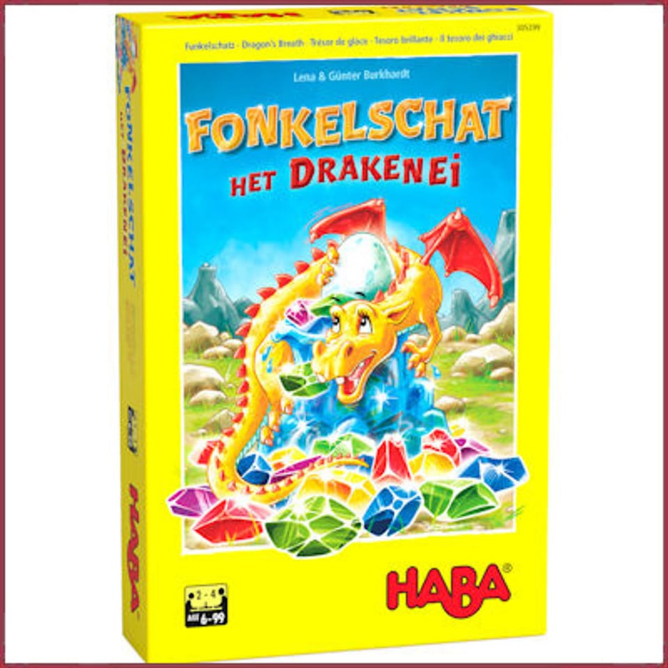 Haba Spel - Fonkelschat - Het Drakenei