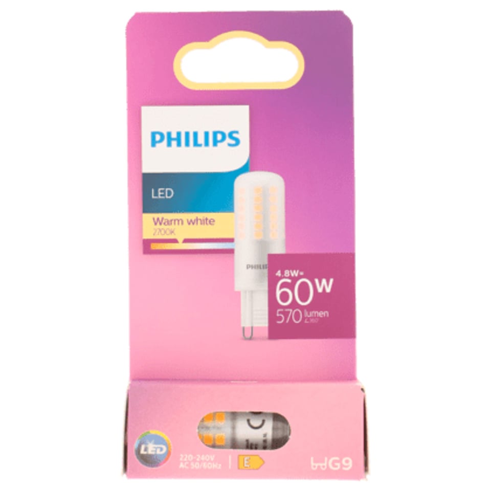 Philips LED Capsule 60W G9 WW ND SRT6