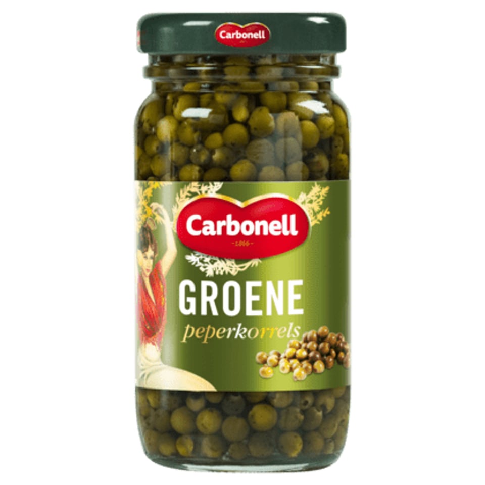 Carbonell Groene Peperkorrels