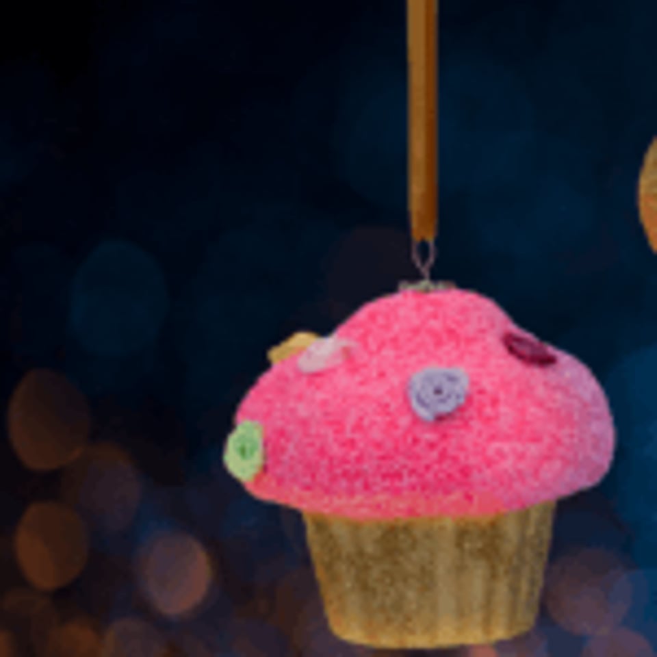 Little Creations Kerstbal Cupcake