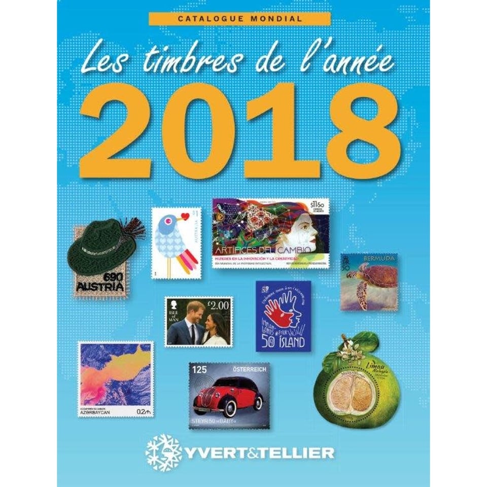 Les Timbres De L'année 2018