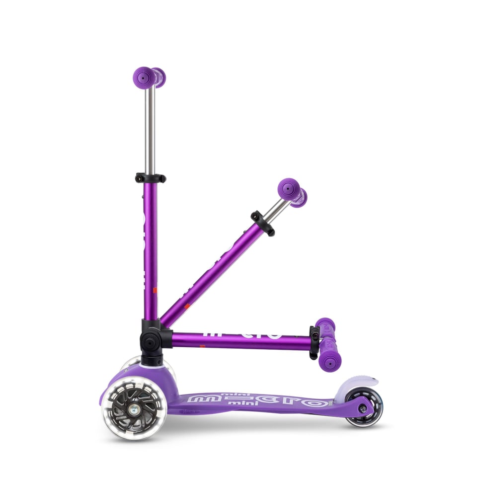Mini Micro Inklapbaar LED Paars