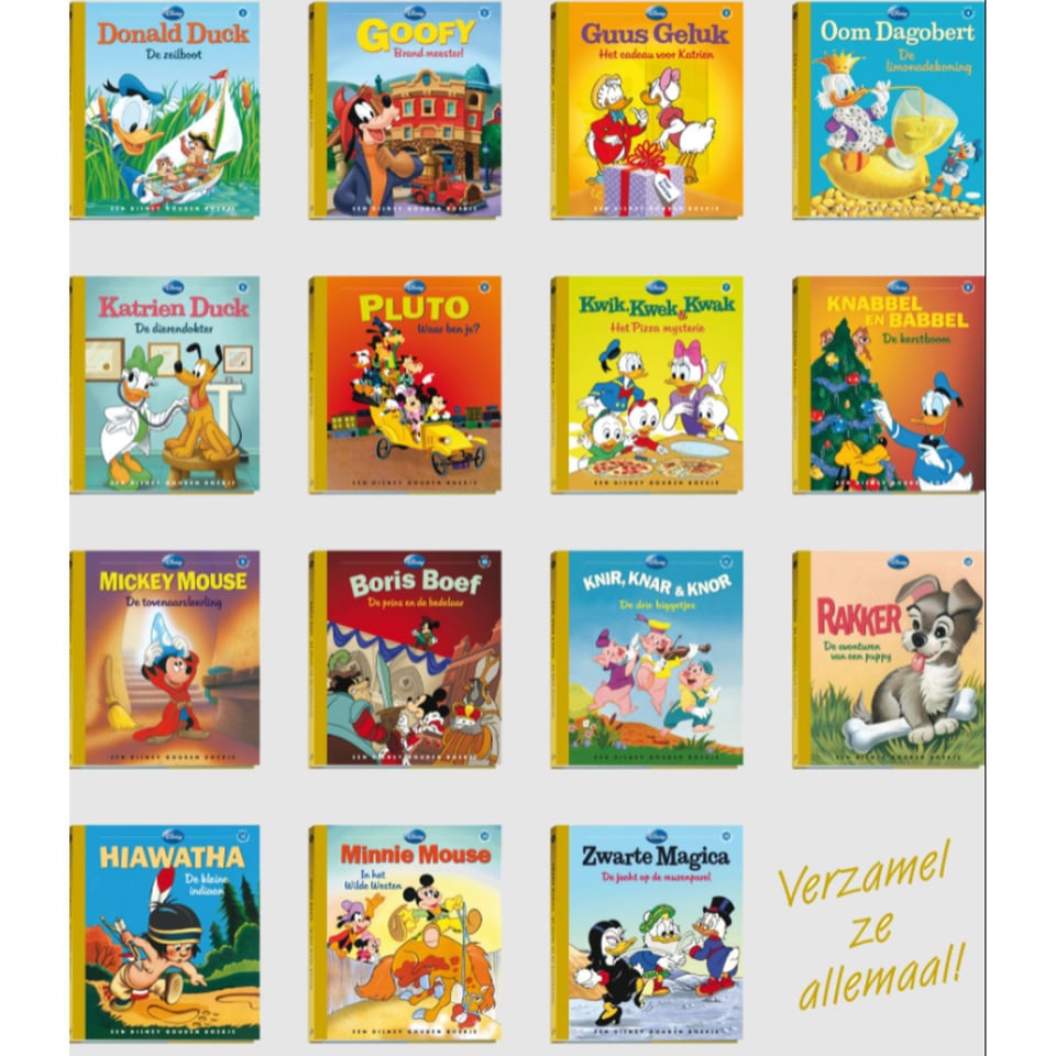 Knir, Knar en Knor Mini Gouden Disney Boekje