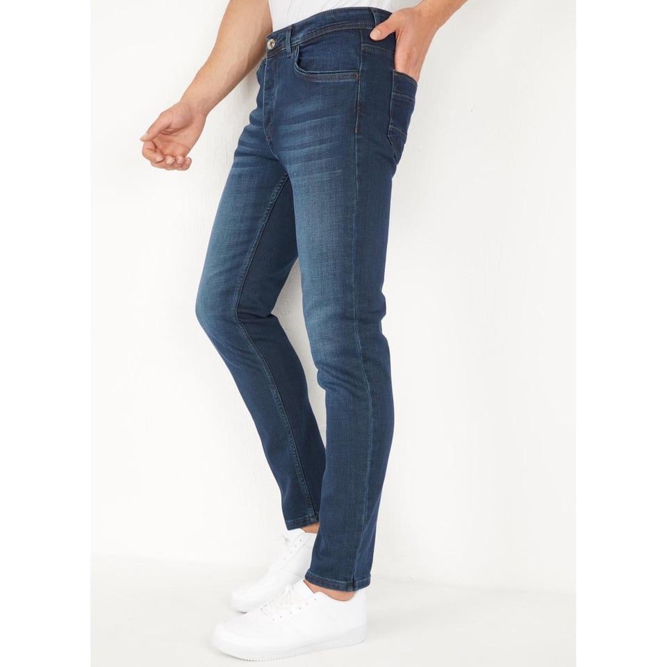Regular Fit Jeans Mannen - DP14 - Blauw