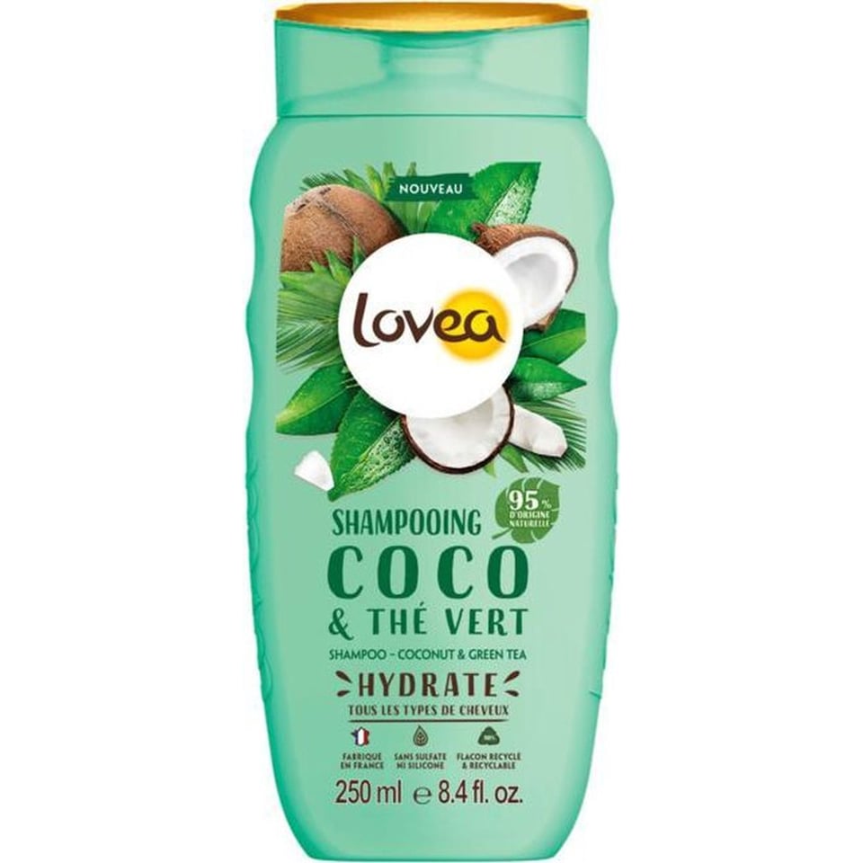 Lovea Shampoo 250ml Coco&green Tea