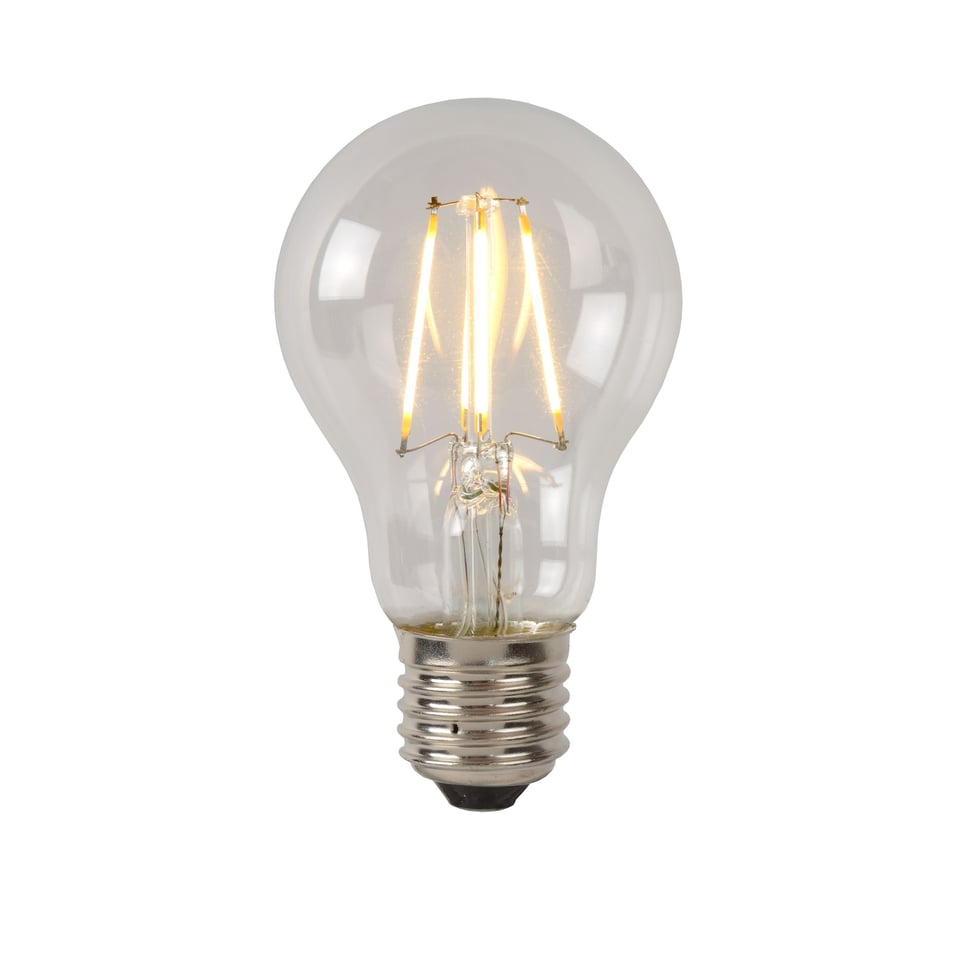 LED BULB - Filament Lamp - Ø 6 Cm - LED Dimb. - E27 - 1x5W 2700K - Transparant
