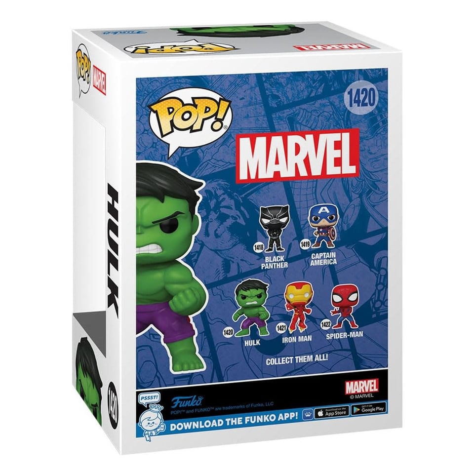 Pop! Marvel 1420 - Hulk Bobblehead