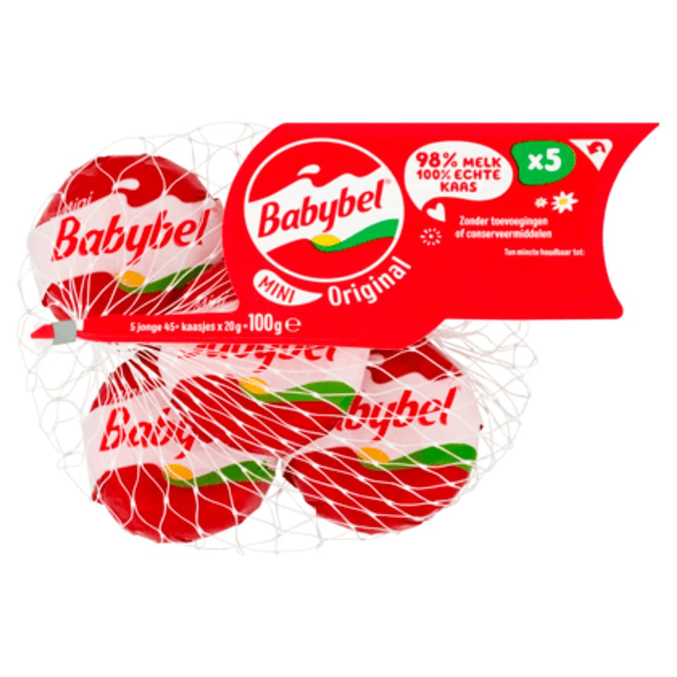 Bel Mini Babybel 5 Stuks