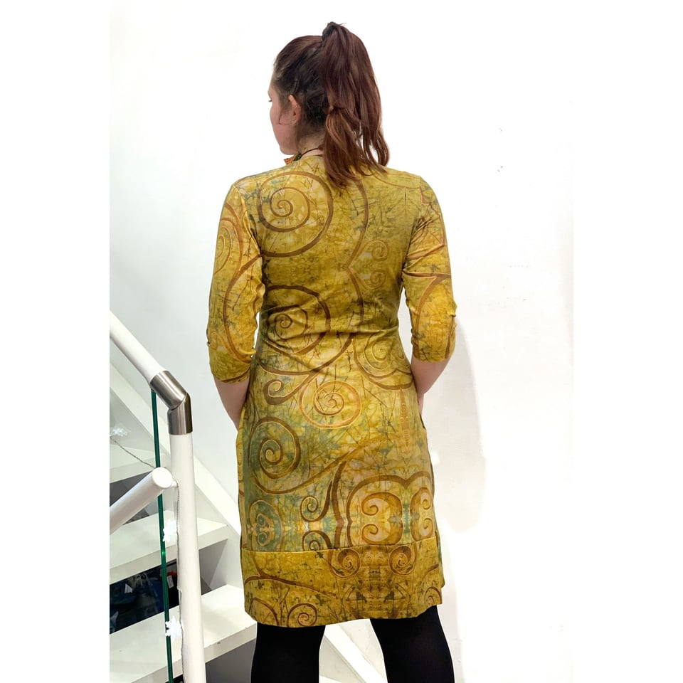 Klimt Kiss Wrap Dress