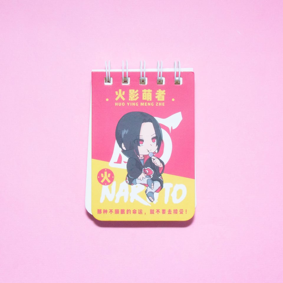 Naruto Mini 5 Rings Notebook