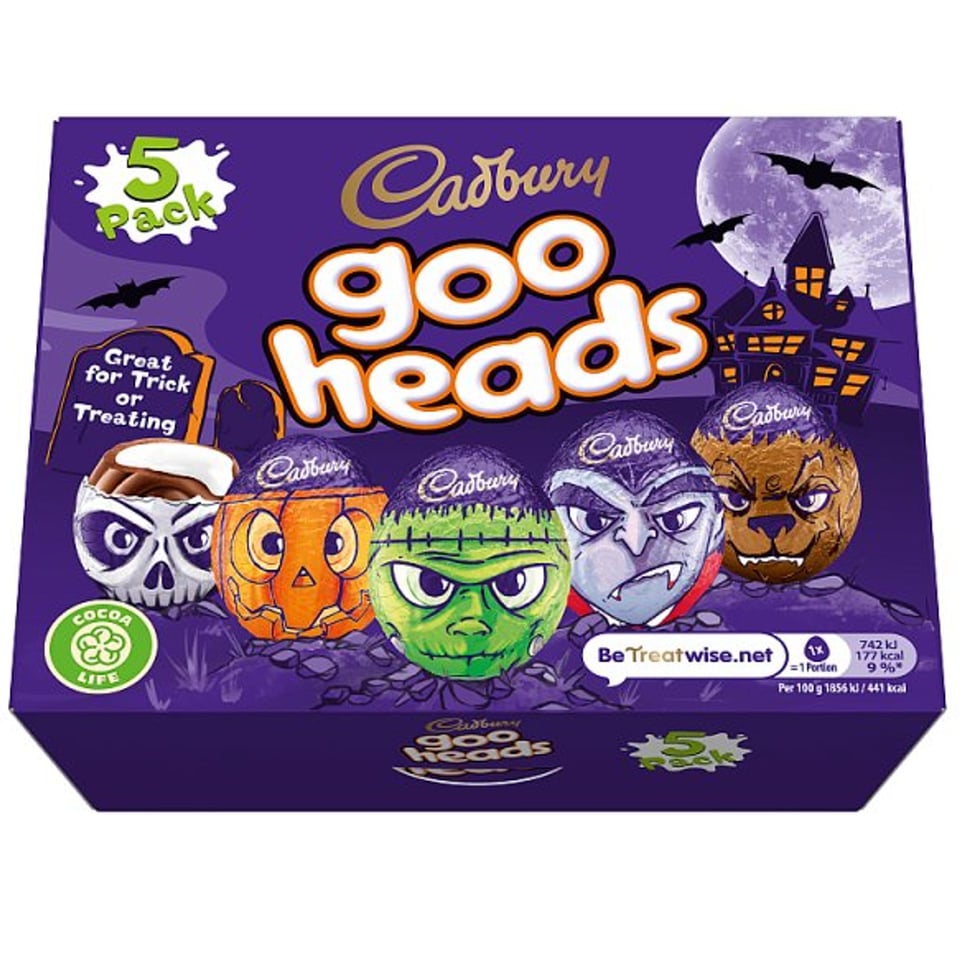 Cadbury Goo Head Creme Egg 5 Pack