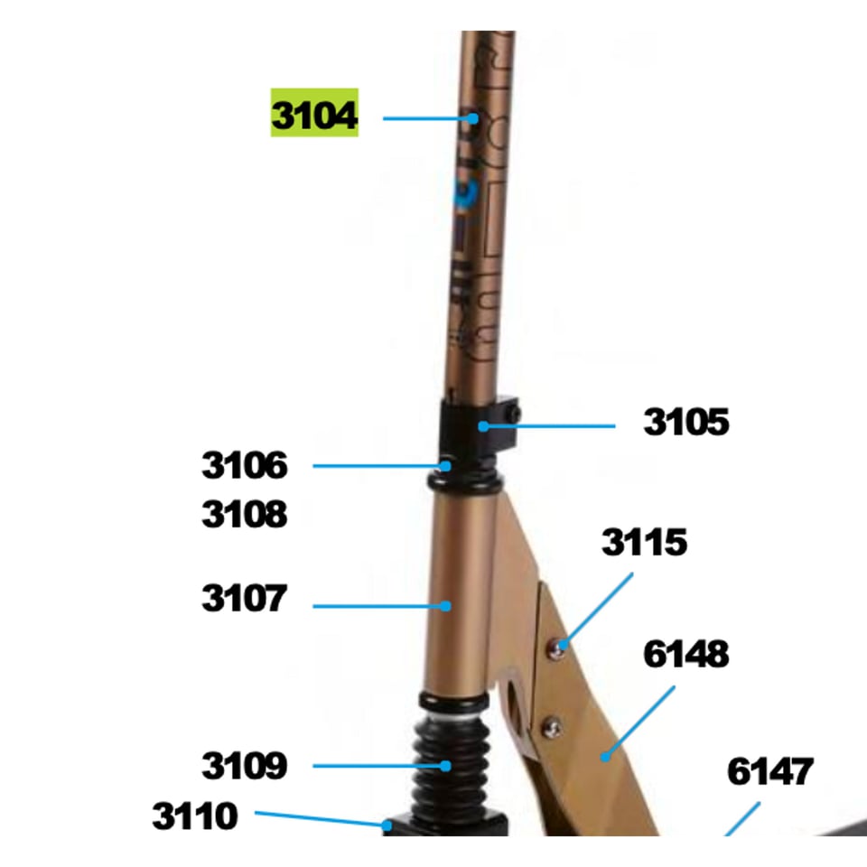 Stuurbuis Suspension (3104)