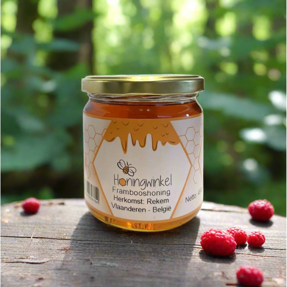Frambooshoning België 125g Honingwinkel (vloeibaar) - 125g