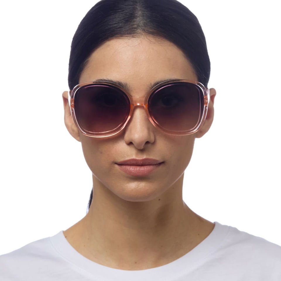 Zonnebril ANNA Butterfly Transparent Pink OK019-TPI