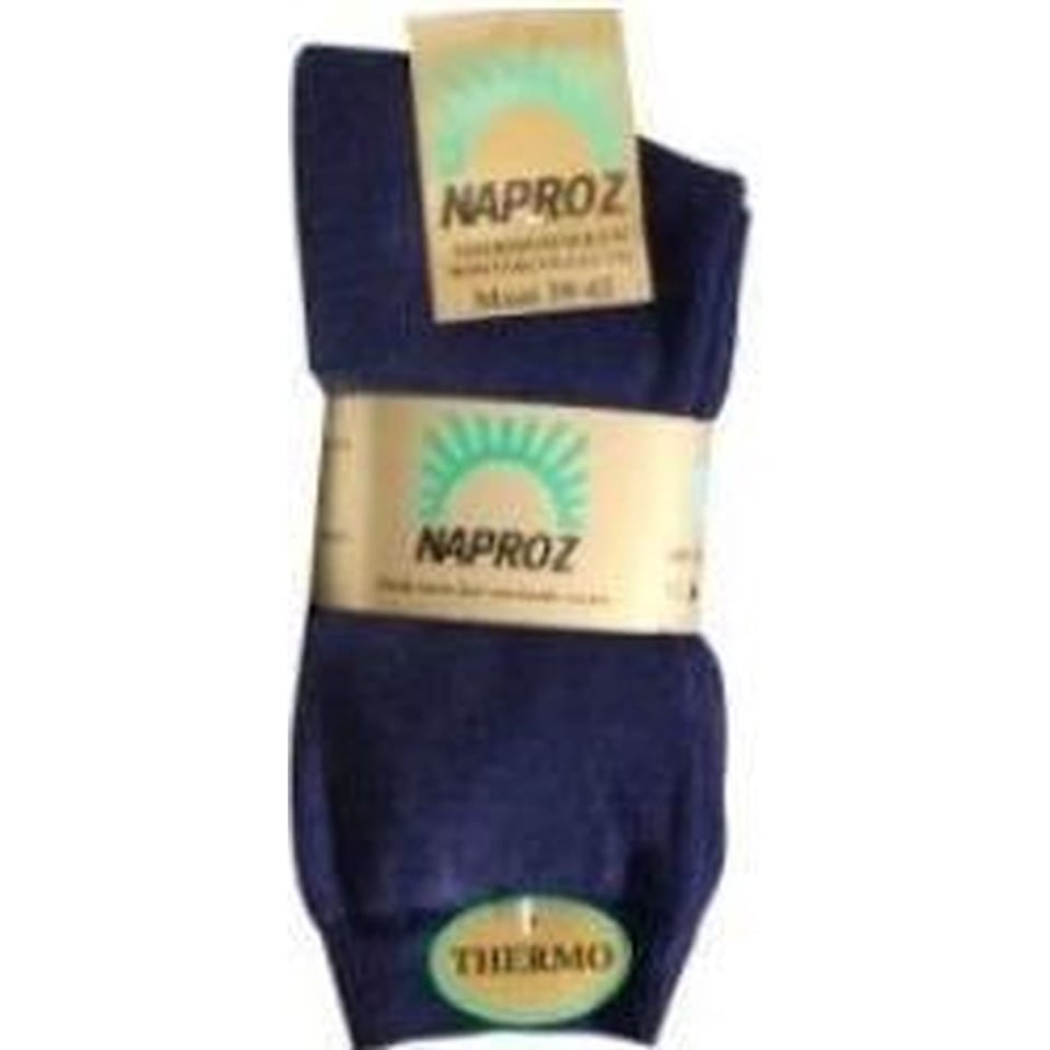 Naproz Thermo Sok Blauw 39-42