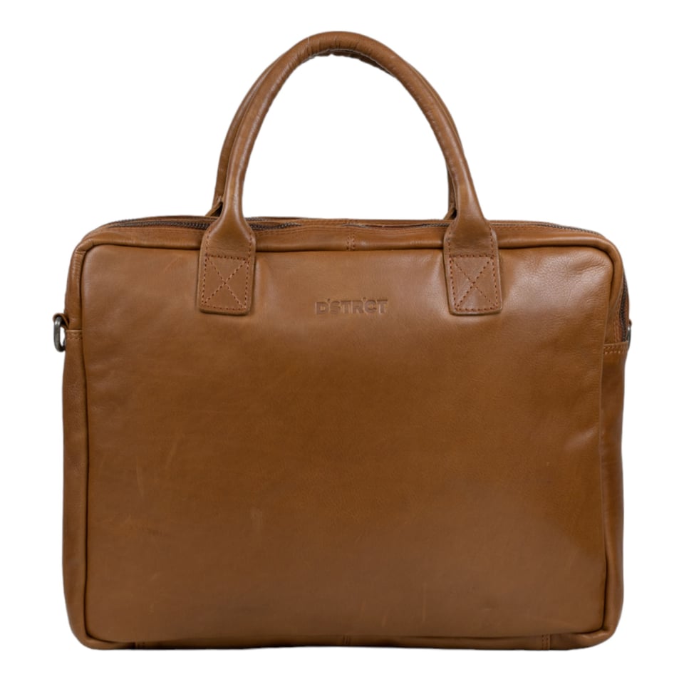 DSTRCT Business Leather Bag State Street 15.6