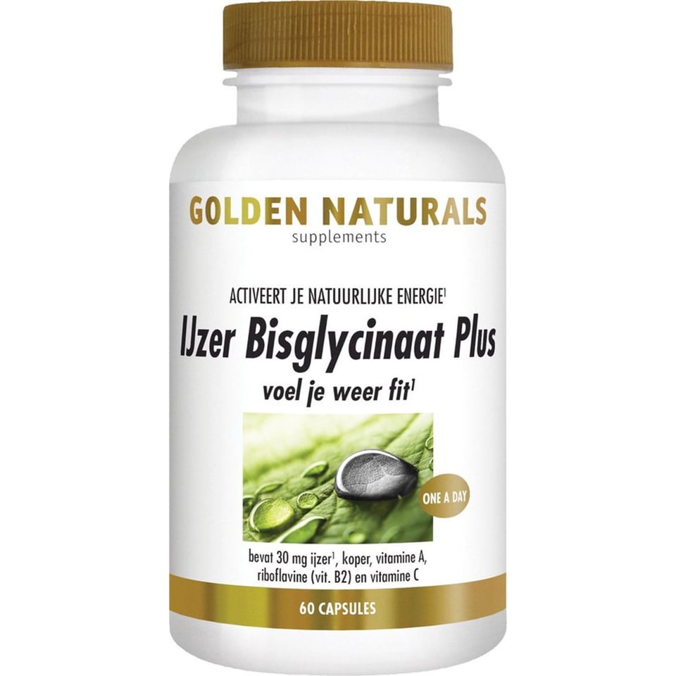 Gn Ijzer Bisglycinaat Plus 60 Vegan