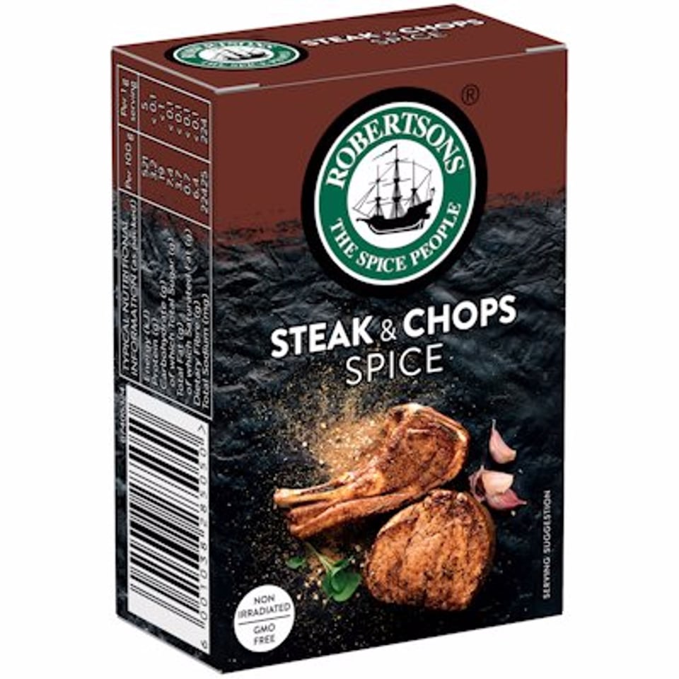 Robertsons Steak & Chops Spice 80g