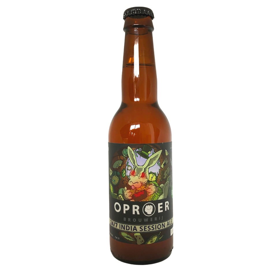 Oproer 24/7 India Session Ale Fles