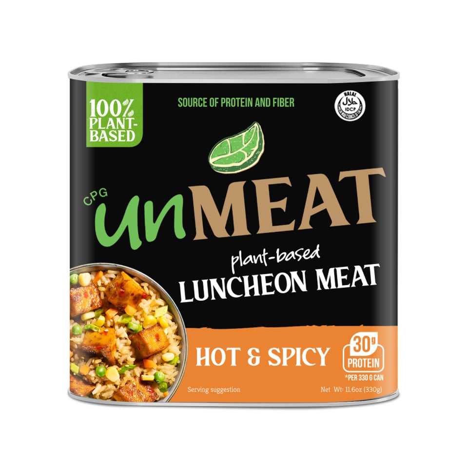 unMEAT Lunheon Meat Hot & Spicy 330g