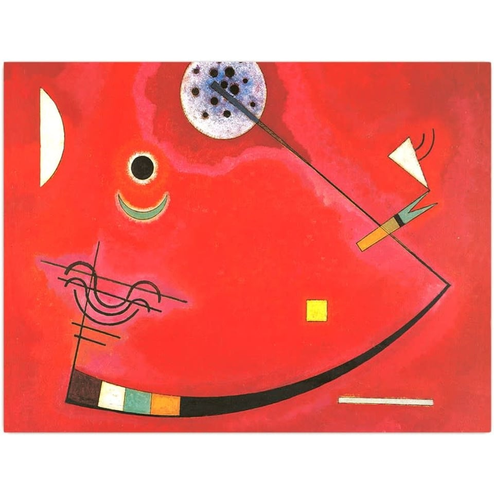 Postkaart - Wassily Kandinsky - Wrapped in Angle (1930)