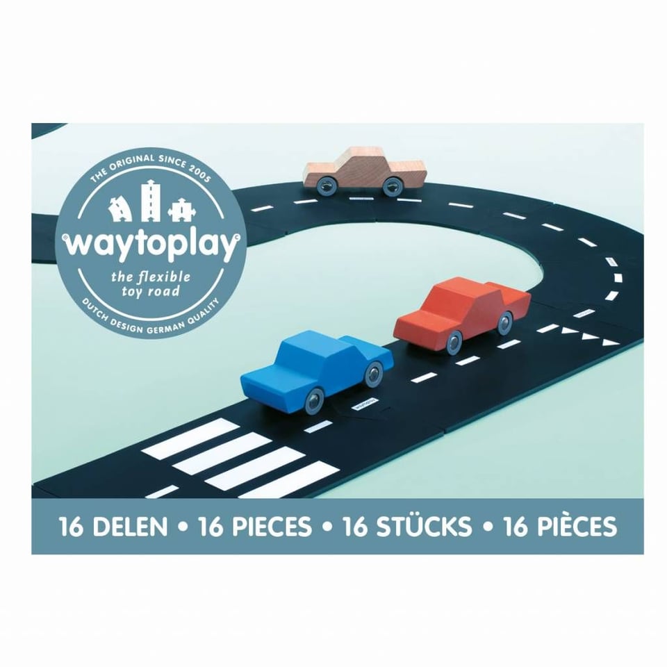 Waytoplay De Flexibele Autobaan - 16 Delen
